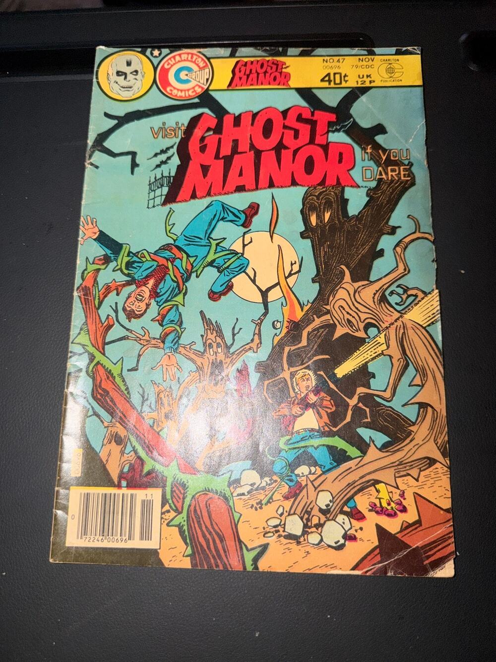 Ghost Manor #47 Charlton Comics Nov 1979 Bronze Age Horror Comic 40 Cent
